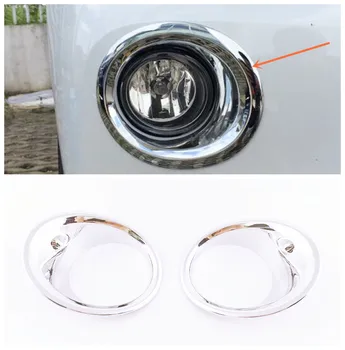 

2pcs ABS Chrome Car front fog lamp foglight cover trim Car Garnish Stickers Styling Accessories For BMW X1 F48 2016 2017 2018