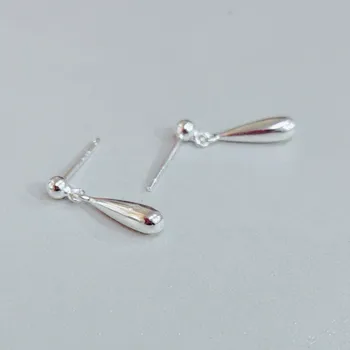 

FLSCDYED Shiny Water Drop Earrings Women High Quality Charm Statement Dangle Earring Fashion Christmas Jewelry Female Gift