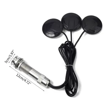

Universal Pickup 3 Transducer for Acoustic Guitar Ukulele Violin Accesories