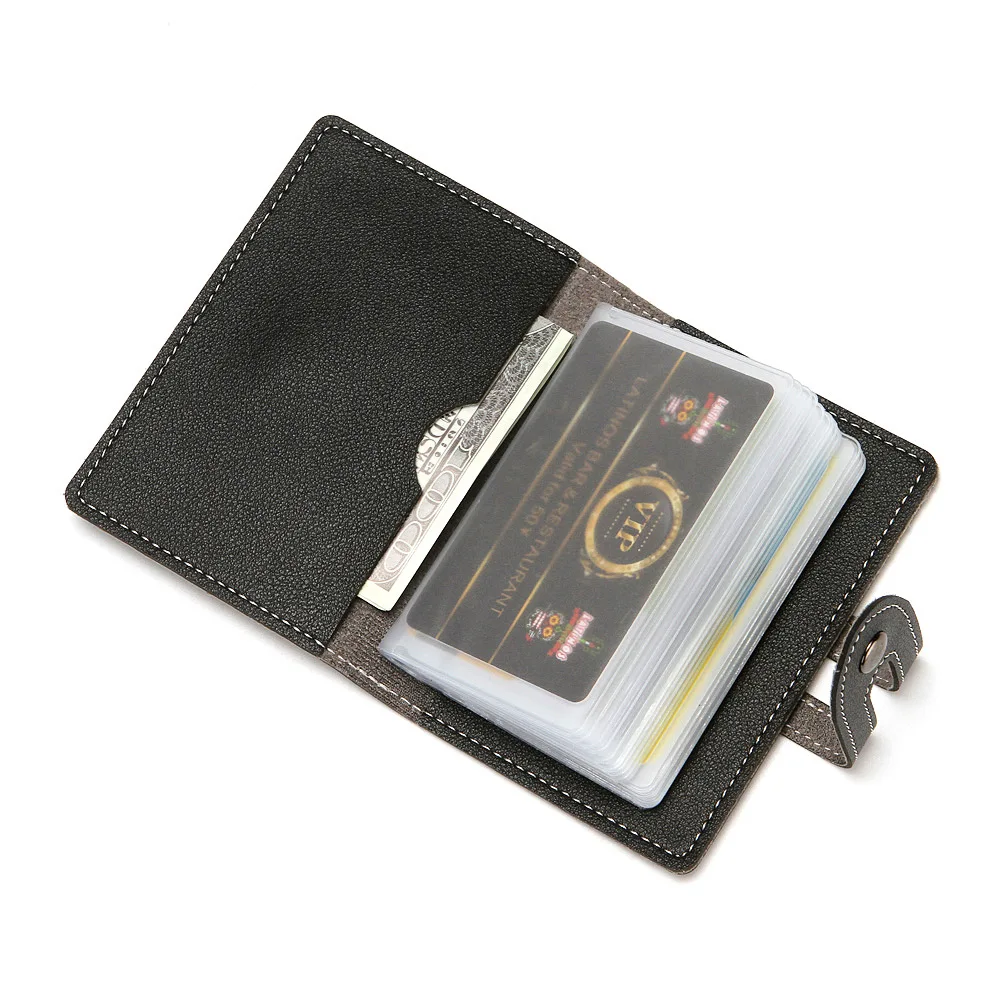 Модный кошелек из искусственной кожи Passpost, кредитный ID держатель для карт, сумки на застежке, ID Бизнес Кошелек для денег для мужчин и женщин, клатч, органайзер, кошелек, сумка