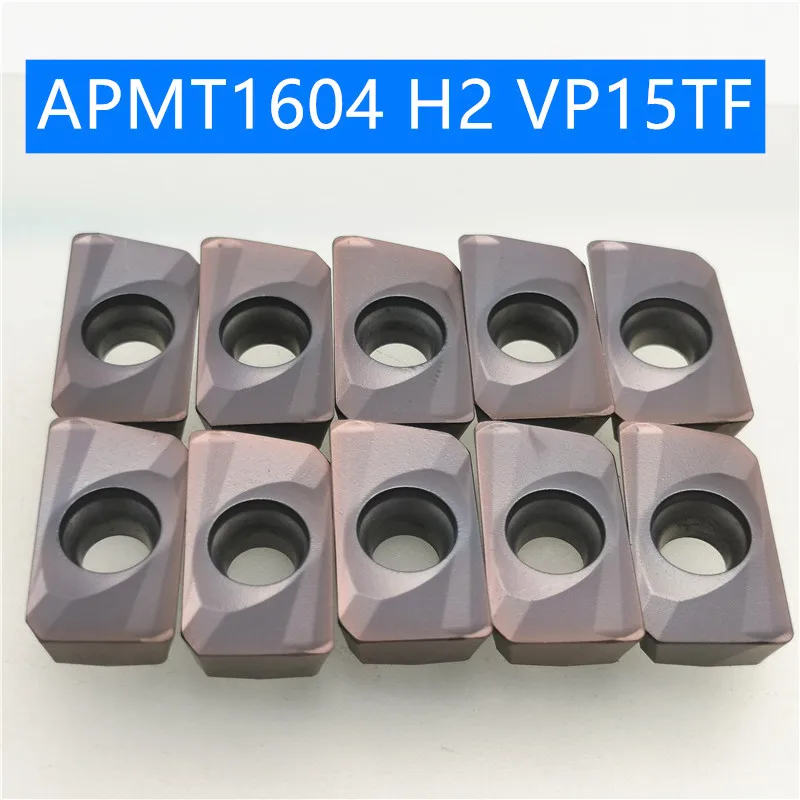 

50PCS APMT1604 H2 VP15TF Carbide Insert Turning Tool Turning Milling Cutter CNC