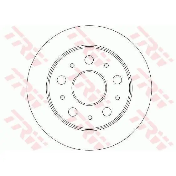 Диск тормозной задний Citroen Jumper, Fiat Ducato, Peugeot Boxer