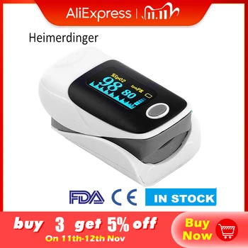 

Blood Oxygen Monitor Finger Pulse Oximeter Oxygen Saturation Monitor Fast Shipping Portable SPO2 Health Care Tool