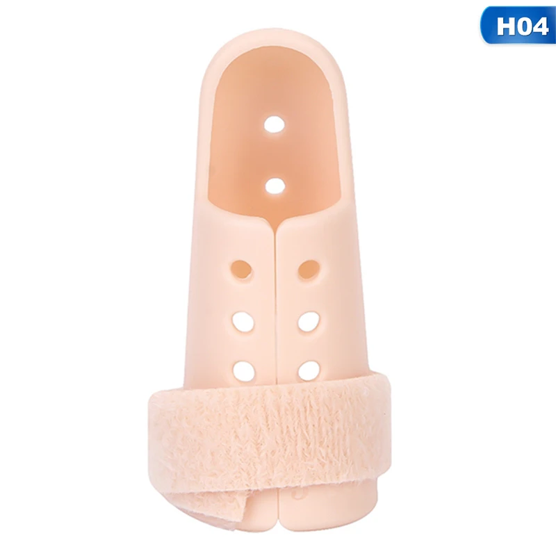 Hot 1Pc Plastic Hand Finger Splints Support Brace Mallet Splint for Broken Finger Joint Fracture Pain Protection Adjustable Hook