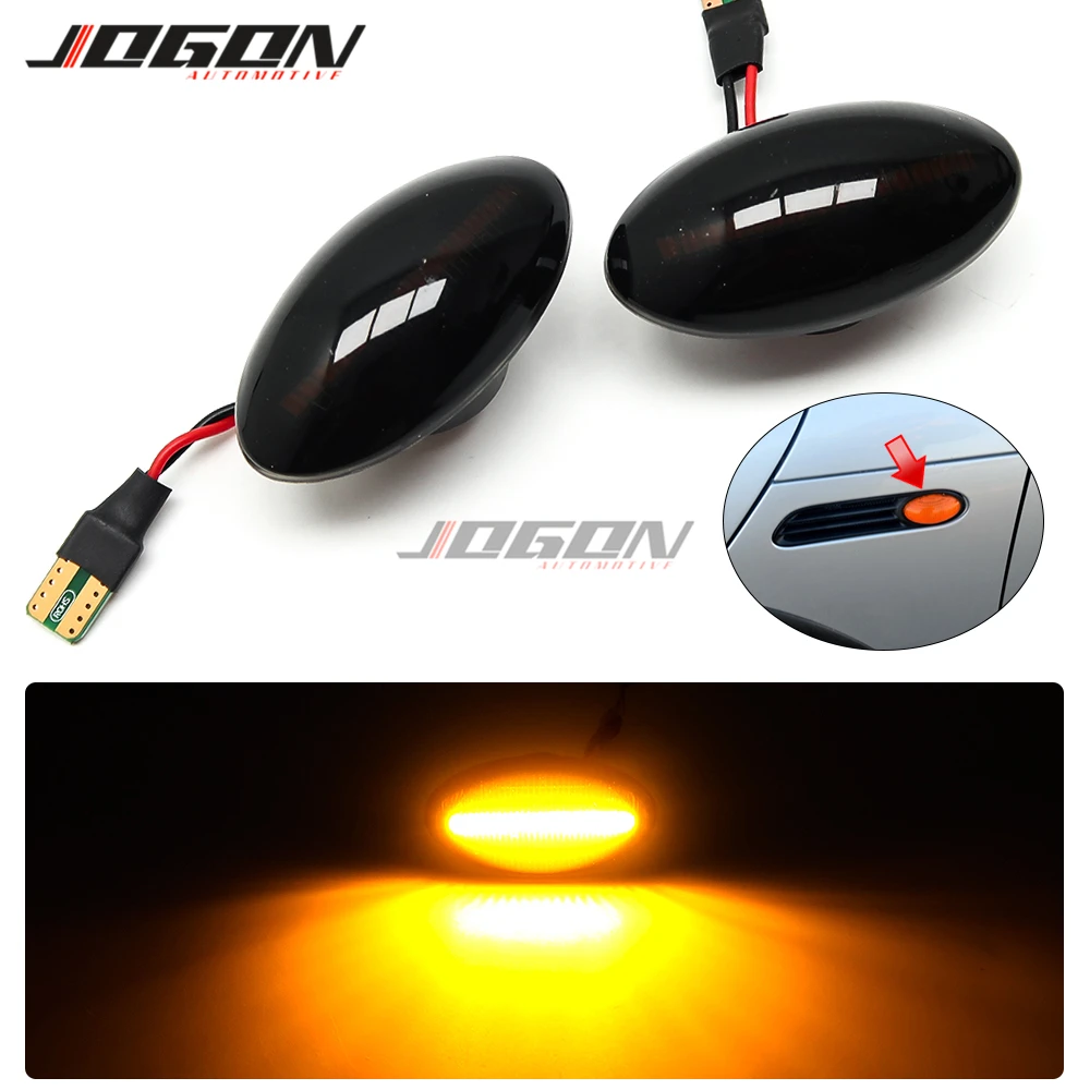 Indicatore Di Direzione Parafango Laterale A Led Per Mini R50 R53 2001-06 R52 One Cooper Jcw Per Mini R50 R53 2001-2006 R52 One Cooper Jcw