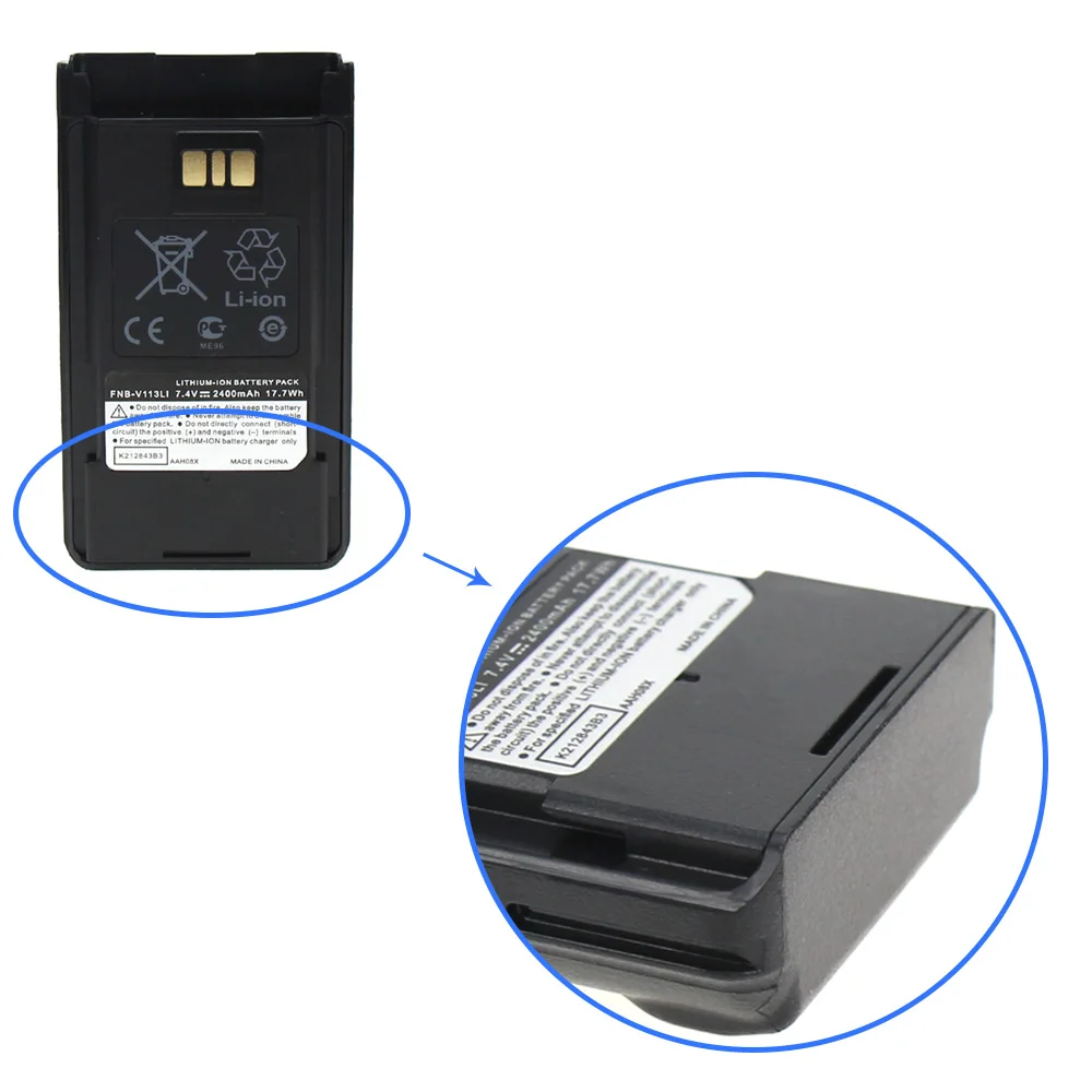 FNB-V112 FNB-V113 Батарея для Vertex Стандартный VX-450 VX-451 VX-454 двухстороннее радио