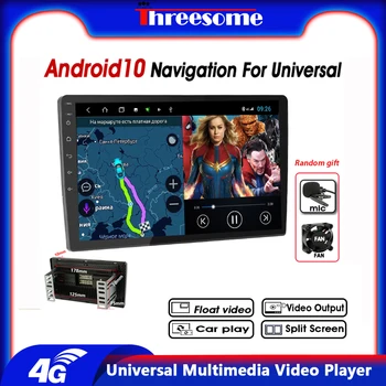 

10" Android 10 4G+64G 8 core Universal Car Radio Multimedia Video Player DSP GPS Navigation For Nissan Hyundai Kia Toyota Honda