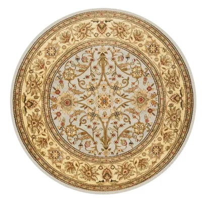 Круглый ковер, мандала, 120 см, персидские ковры для спальни, большой ковер для гостиной, противоскользящий ковер для детской комнаты, 60 см - Цвет: 20