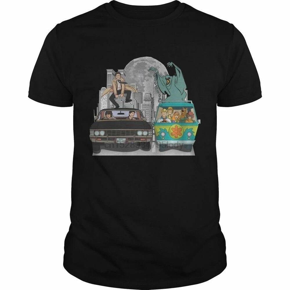 Supernatural And Scooby Doo Gangs Natural Shirt Camping |