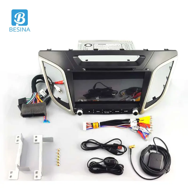 Besina Android 9,0 автомобильный dvd-плеер для HYUNDAI IX25 CRETA gps-навигация 2 Din автомобильный радиоприемник wi-fi-мультимедиа стерео 4G+ 64G Autoaudio