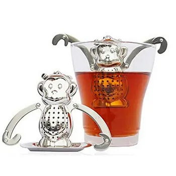 

Newly Tea Strainer Infuser Stainless Steel Teaspoon Filter for Kitchen Households Gadget
