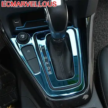 

Auto Control System Cup Gear Air Conditioner Automobile Modified Decorative Car Styling Sticker Strip 17 18 FOR Ford Focus
