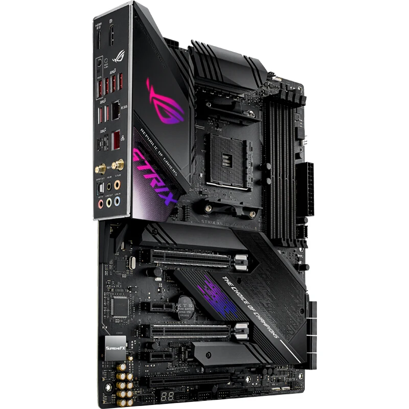 Новая ASUS ROG STRIX X570-E игровая Настольная компьютерная игровая плата X570 Socket AM4 DDR4 USB3.2 128G HDMI M.2 настольная материнская плата