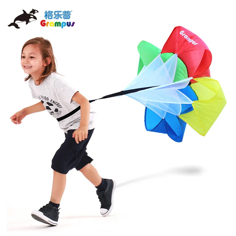 

Ge le pu Rainbow Parachute Jump Run Practice Sensory Integration Disorder Sensory Integration Equipment Children Physical Fitnes