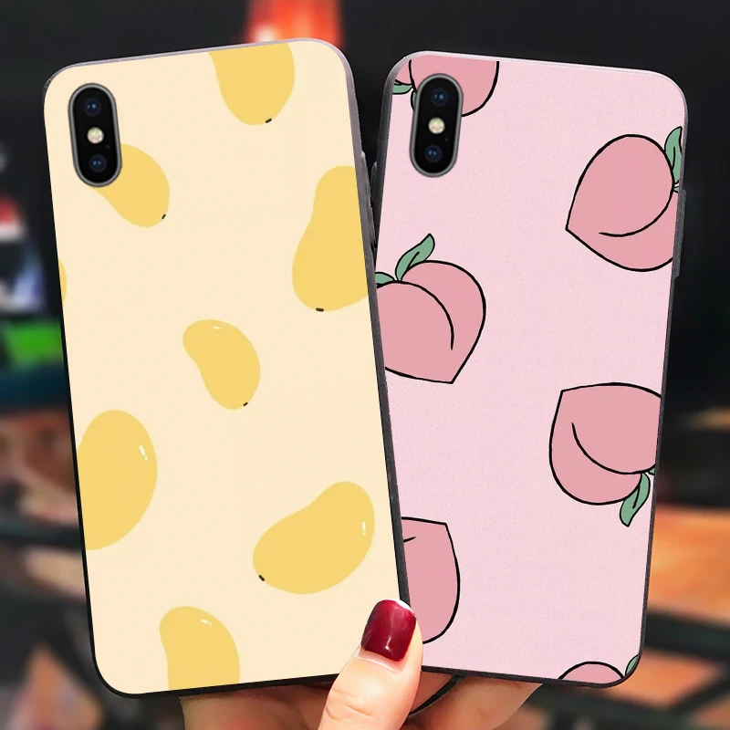 For Huawei p smart z plus case p8 p9 10 20 30 lite pro coque huawi Y7 Y6 Y9 2019 prime 30lite caracasa capa mango fruit | Мобильные