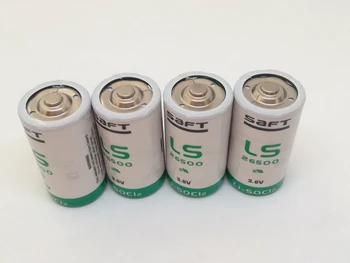 

5pcs/lot SAFT LS26500 26500 C Size 3.6V 8000MAH Non-rechargeable Battery (LS26500) PLC Industrial Lithium Batteries