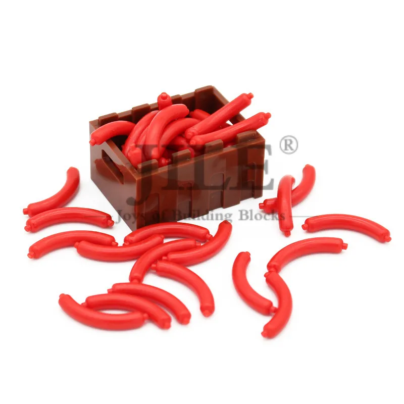 Moc 30150 빌딩 블록 컨테이너 상자, 손잡이가 있는 3x4x1 2/3, DIY 벽돌 호환 조립 피규어 친구 장난감, 10 개