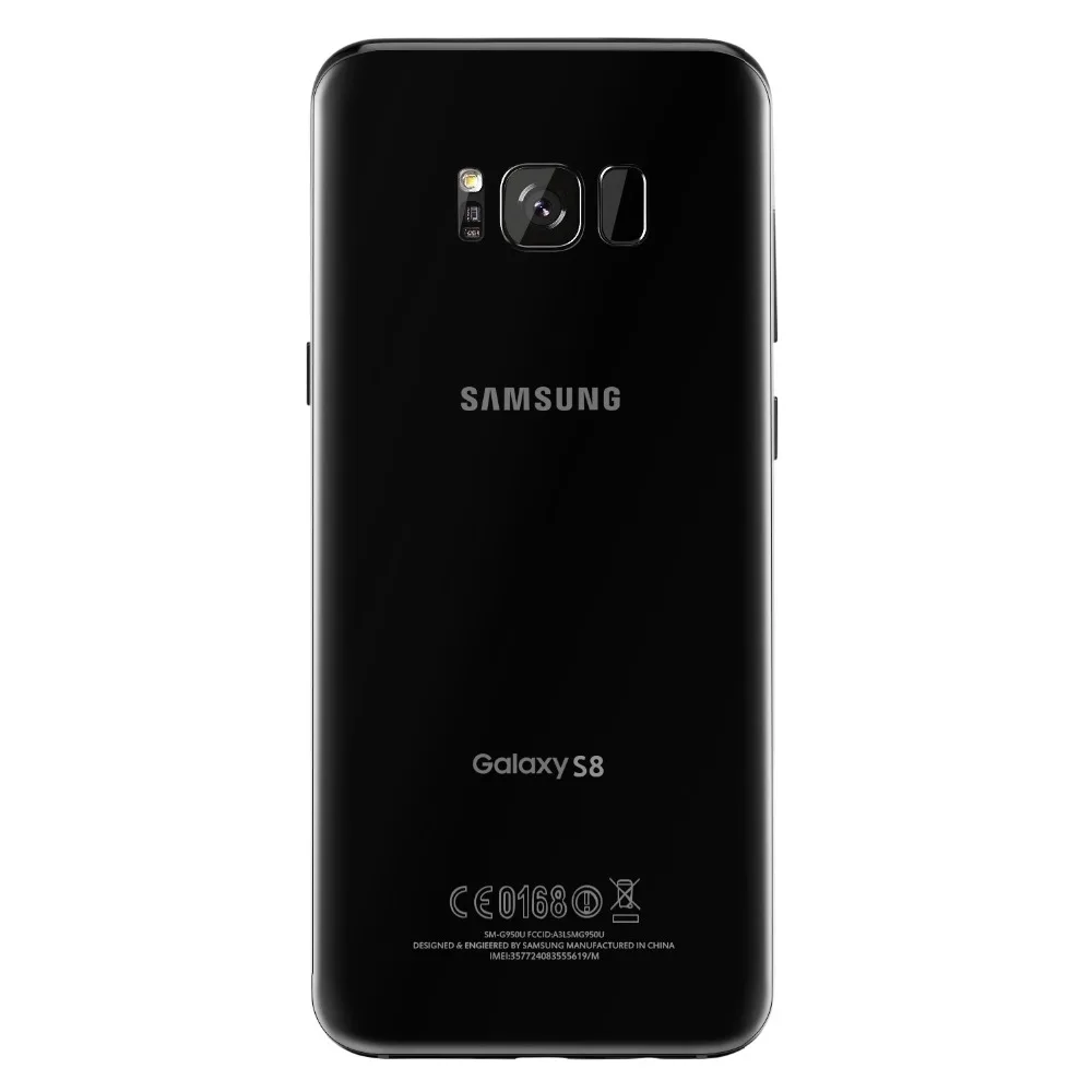 Мобильный телефон samsung Galaxy S8 Duos G950FD с двумя sim-картами, 4 ГБ, 64 ГБ, Восьмиядерный процессор Exynos 8895, 5,8 дюймов, NFC, 4G, Android