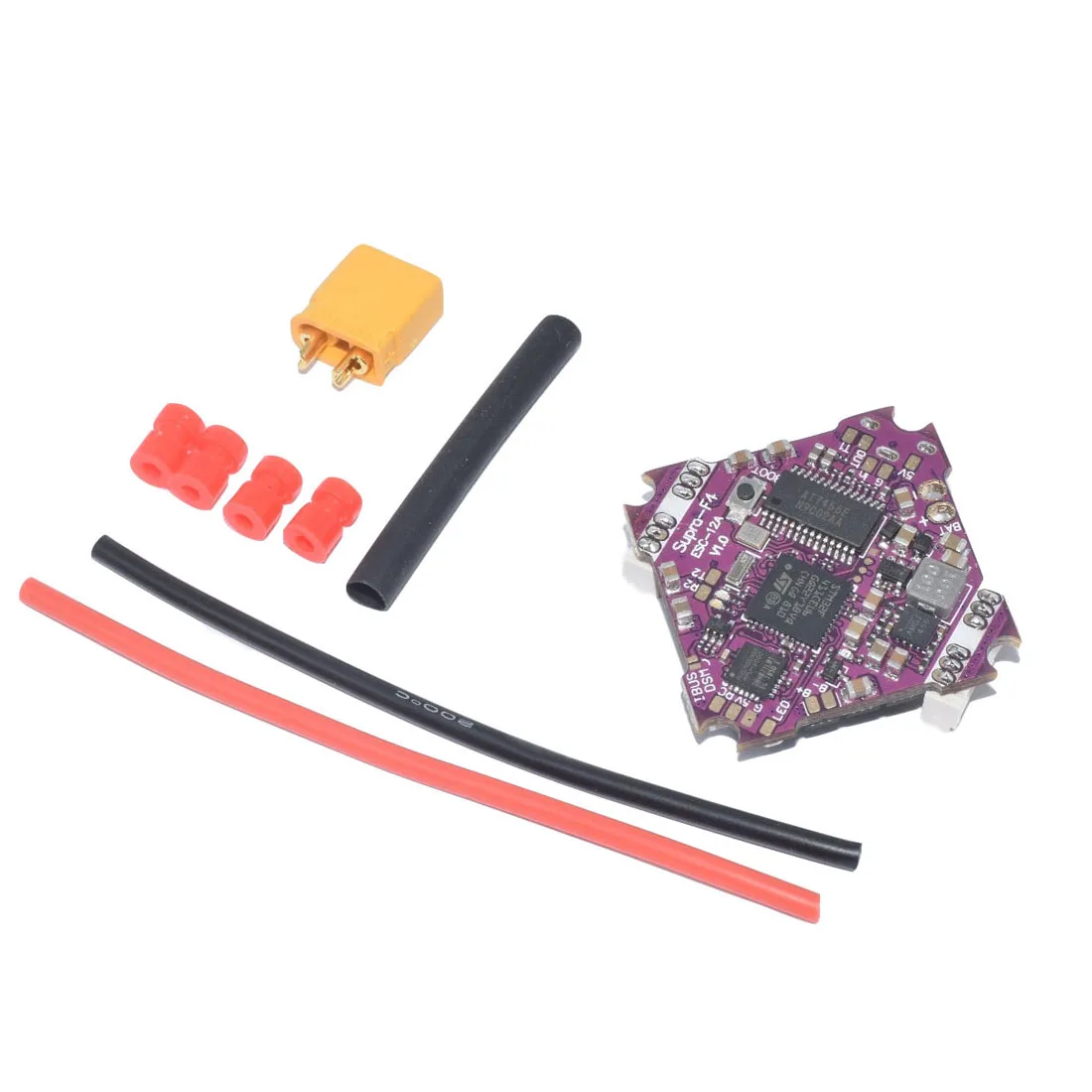 Supra-F4-12A V1.0 F411 F4 Контроллер полета AIO OSD BEC &amp 12A BL_S 2-4S 4в1 ESC для радиоуправляемого