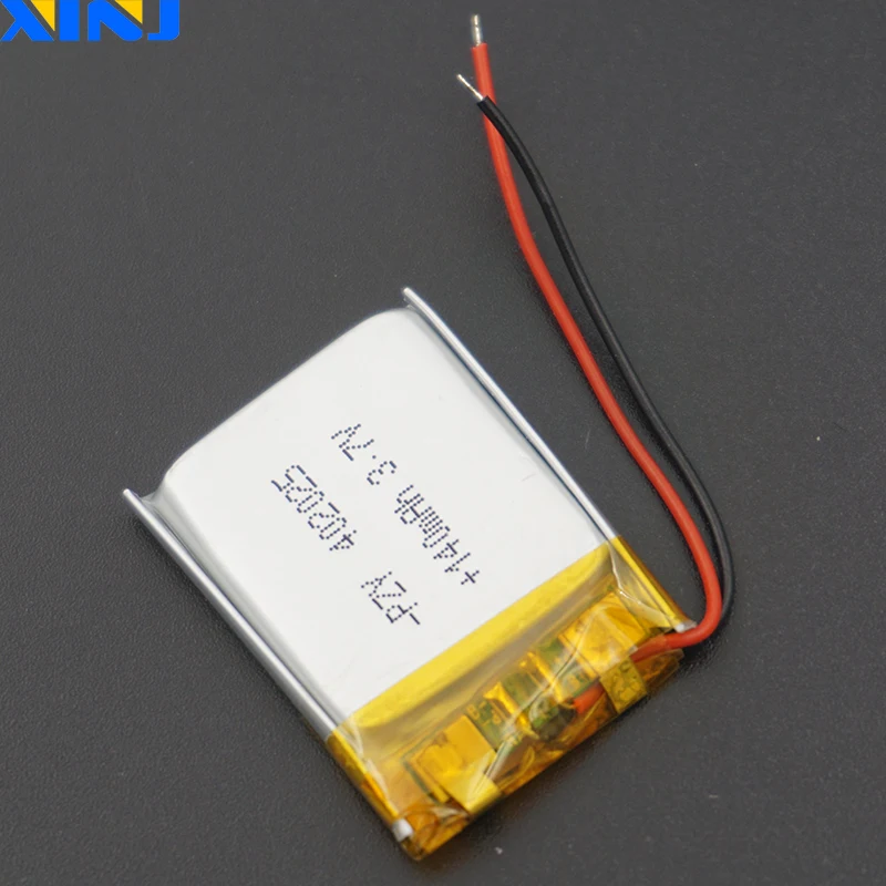 XINJ 3 7 V 140 mAh литий полимерный аккумулятор Li ion 402025 для GPS Sat Nav диктофон bluetooth mp3/mp4