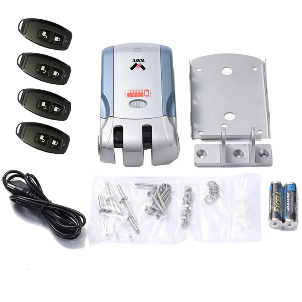 

Wafu WF-018 Electric Door Lock Wireless Control With Remote Control Open & Close Smart Lock Security Door Easy Installing