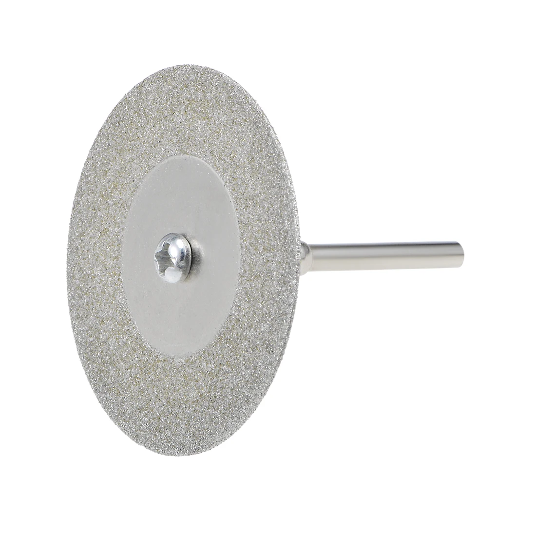 uxcell 10 Pcs 40mm Diamond Cutting Wheels Cut Off Discs with 2 Pcs Mandrels for Rotary Tool