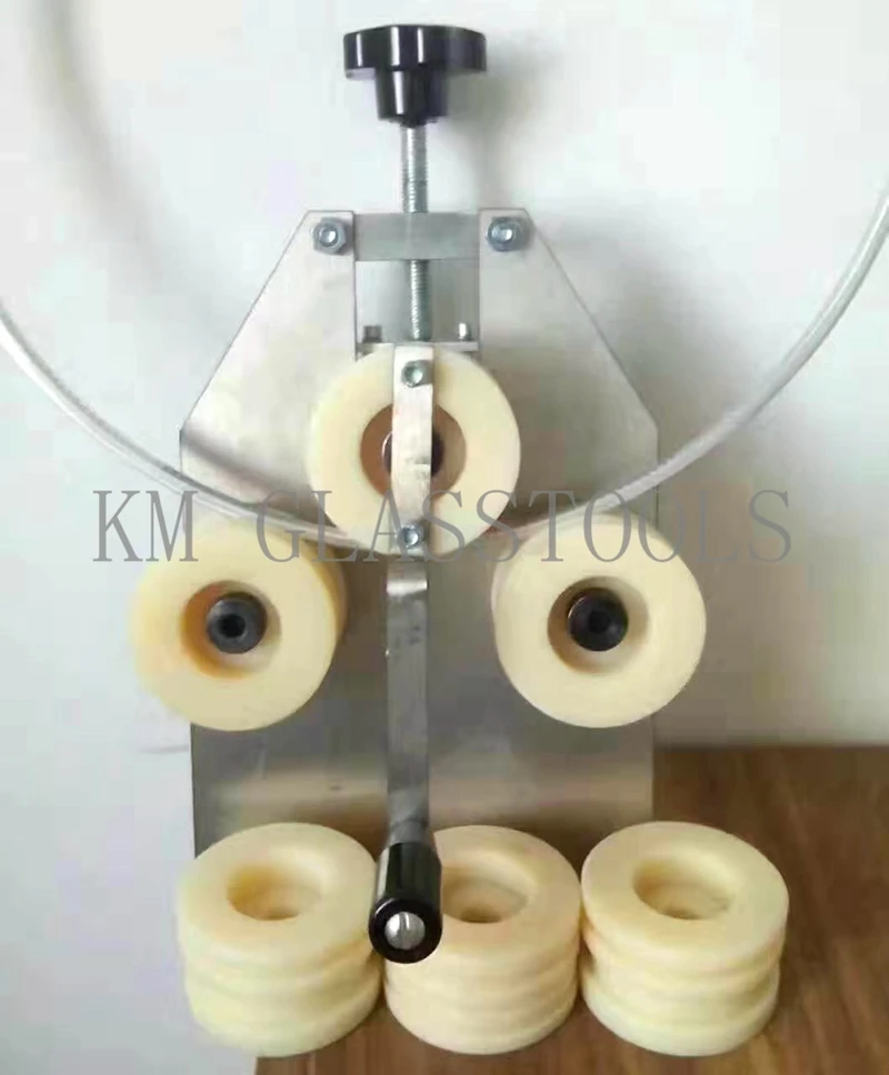 

Manual hollow glass aluminum strip bending machine.