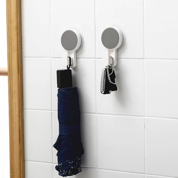

No Punching No Trace Hook Solid Color Door Coat Hook Wall Mounted Practical Paste Wall Hook Decoration