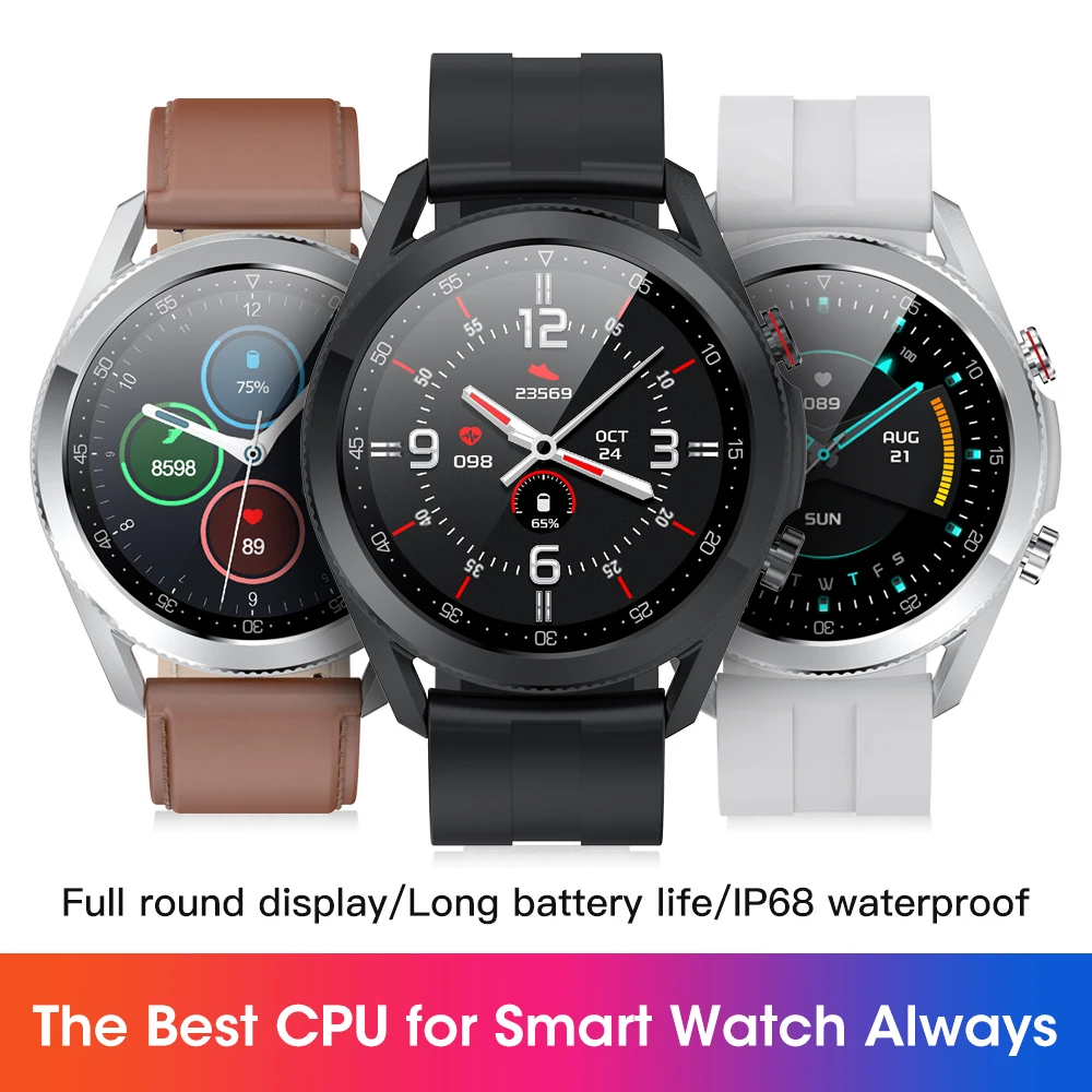 L19 Long Battery Life Sports Waterproof Bluetooth Calls Heart Rate Sleep Health Monitoring Call Reminder Smart Watch L16 Upgrade