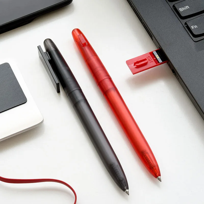 

2018 New Arrival Hot KACO INFO 16g USB Gel Pen Matte Translucent Multifunction Neutral Pen for Business/student Gift Stationery