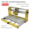 DIY CNC 4018 Pro marco de Metal CNC 3018 Kit de actualización aplicar Nema17 42BYG paso a paso husillo diámetro del agujero 52mm ► Foto 1/3