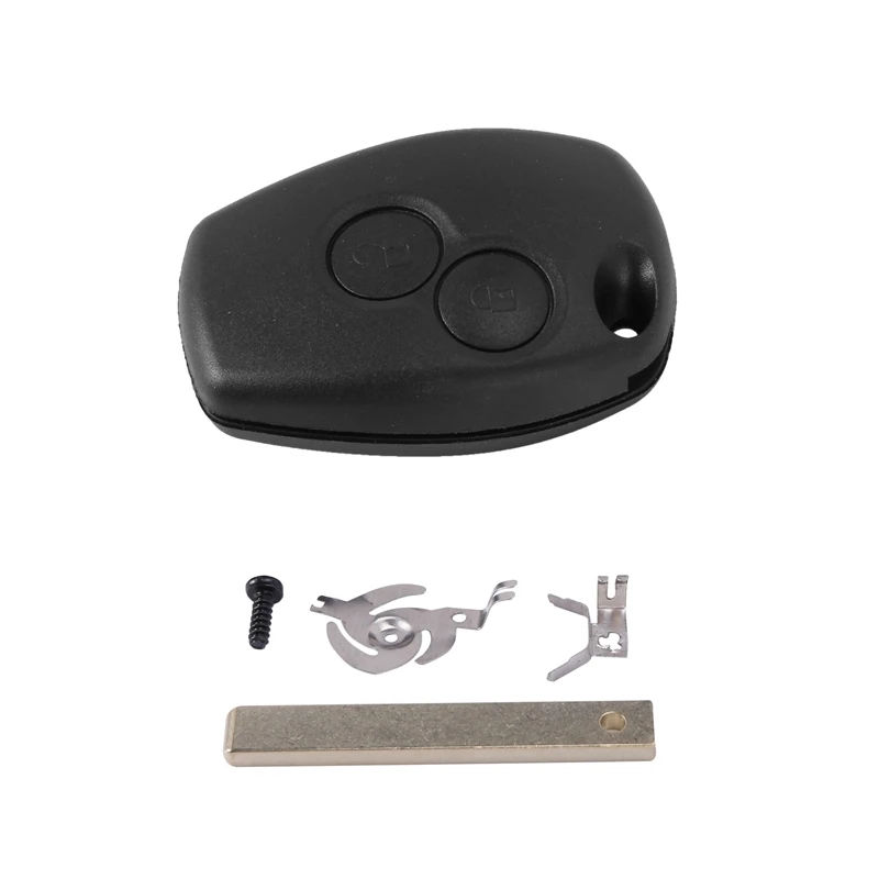 AUTO 2 Bouton Coque Telecommande Plip Cle Boitier for Renault Modus Clio 3 Twingo noir | Автомобили и мотоциклы