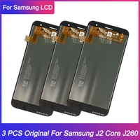 3 Pçs/lote 100% LCD Original para Samsung Galaxy Núcleo J260 J2 LCD Screen Display Touch Screen Digitador Assembléia