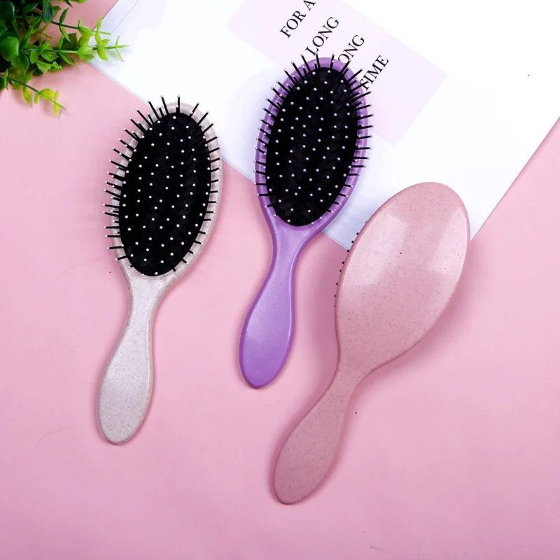 Новая расческа для волос унисекс салона щетка с влажной и сухой щетиной ручка