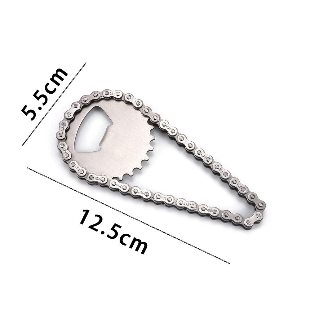 Creative Bicycle Chain Bottle Opener 1 pcs Bar Drinks Beer Tools Novelty Beer Cap Opener Kitchen Accessories bottle opener