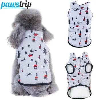 

Pet Winter Clothing Soft Warm Dog Coat Jacket Small Dog Clothes French Bulldog chihuahua Dog Jacket For Dog Cats Warm Dog Vest