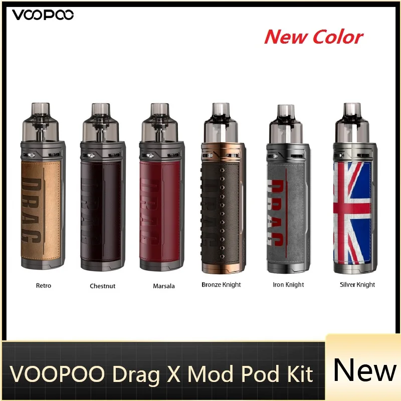 Набор для вейпа VOOPOO Drag X 4 5 мл 80 Вт с одной батареей 18650 | Электроника