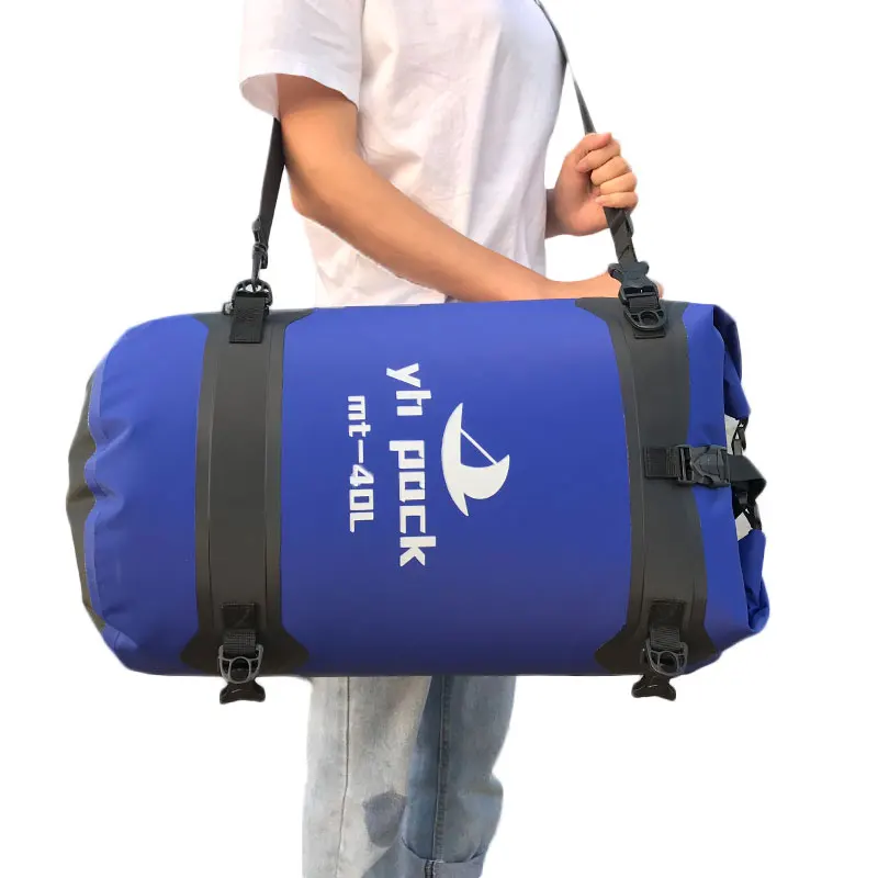 40L/80L фитнес Водонепроницаемый Сухой наплечный мешок для речной поход Путешествия Плавание Кемпинг Toursim водостойкий мешок Drybag