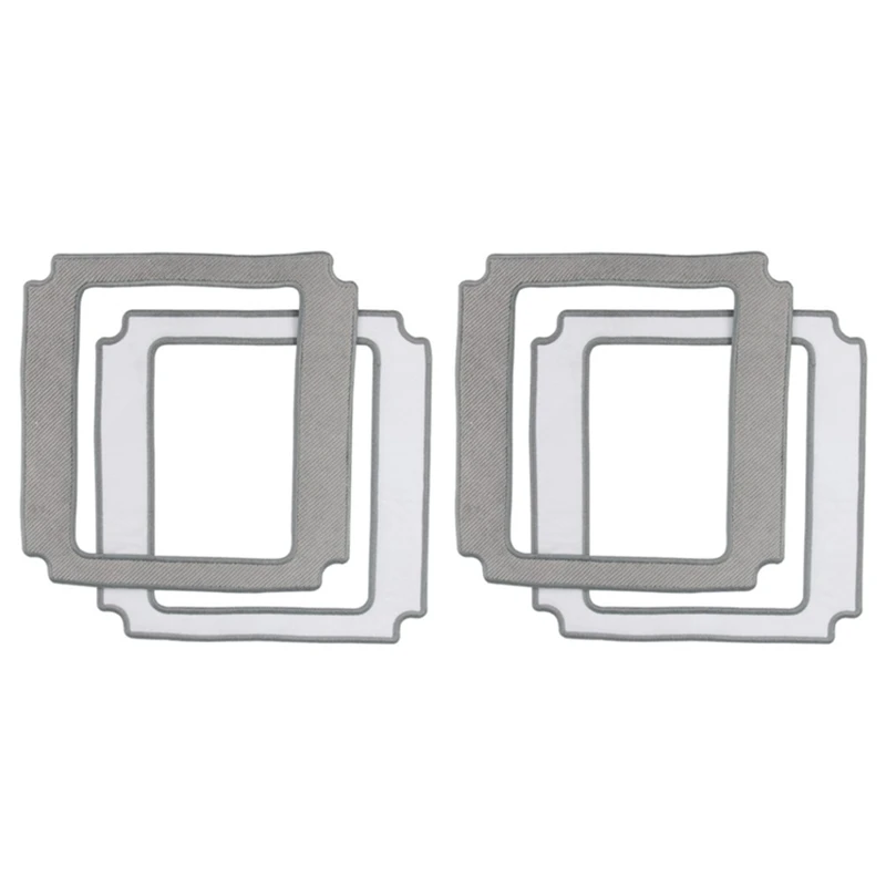 Retail 4Pcs Replacement Cleaning Pad For Ecovacs Winbot W850 Robot Cleaner Window Automatics | Бытовая техника