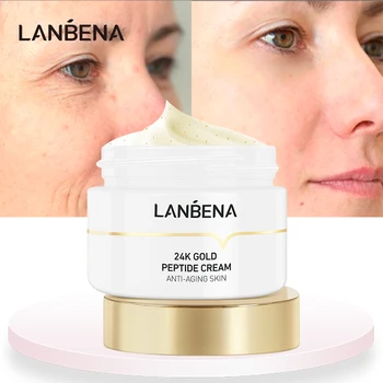 

Peptide Wrinkle Facial Cream 24k Gold Acid Anti-Wrinkle Anti-aging Facial Day Skin Collagen Moisturizer Nourishing Tight Skin