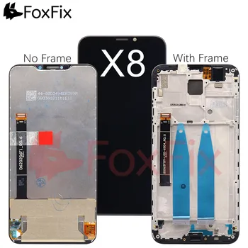 

FoxFix 6.2" LCD For MEIZU X8 Display Touch Screen Panel Assembly With Frame For Meizu X8 LCD Display Screen Replacement
