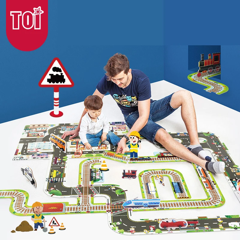 Giant Town Jigsaw Puzzle Game Orchard Toys Educational Games 