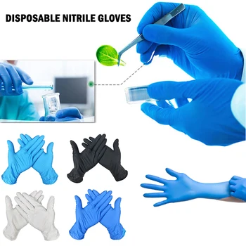

Anti Infection Gloves 100pcs / Lot Food Grade Waterproof Allergy Free Disposable Work Safety Gloves FFP3 Glove Mechanic