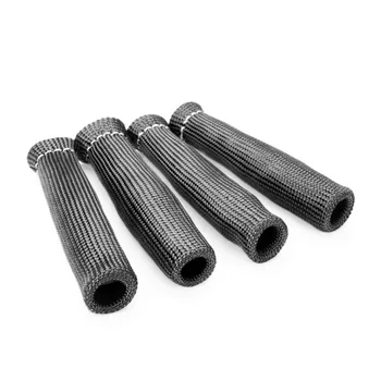 

8pcs 1200 Degree Spark Plug Wire Boots Heat Shield Protector Sleeve Auto Repair Tools Universal