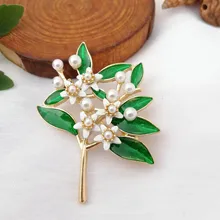 Южнокорейская брошь высшего класса, брошь с жемчугом, креативные простые женские аксессуары для корсажа, брошь от производителя