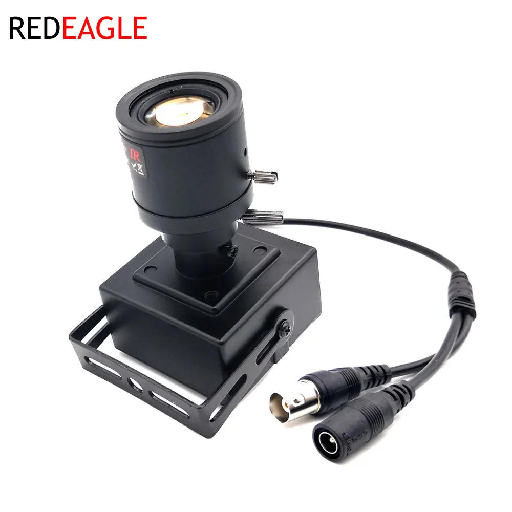 REDEAGLE 2.8-12mm 9-22mm Lens Varifocal Zoom Adjustable Mini 1200TVL Color Analog Video CCTV Security Surveillance Camera