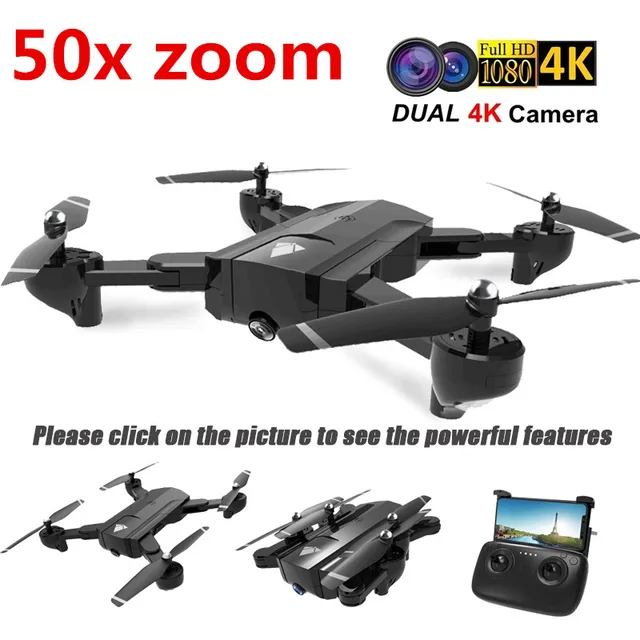 $US $53.94 Profession Drone 4K/720P Camera HD 22mins long flight WIFI FPV Quadcopter RC Helicopter Follow Me G