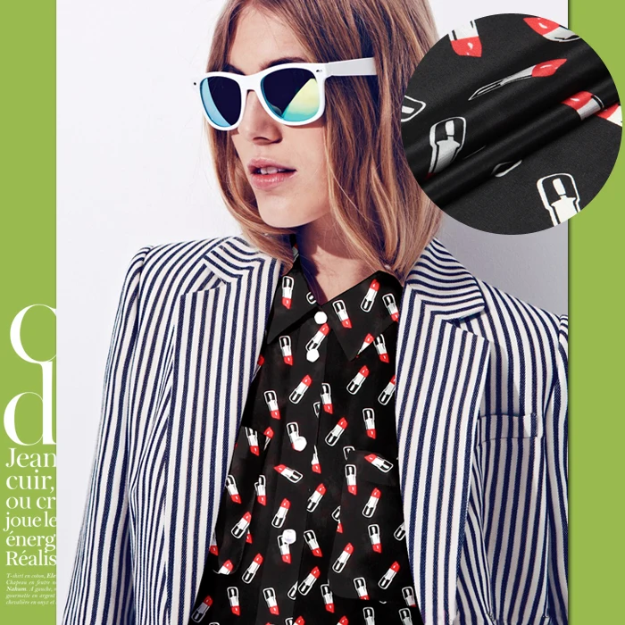 114 см шелковая ткань метр 14 мм устойчивая к морщинкам шелковая крепдешин ткань с принтом рубашка платье креп ткань оптом шелковая ткань