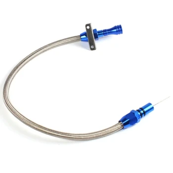 

Flexible Stainless Steel Transmission Dipstick Th350 Th400 For Chevy /Gm Turbo 350 400 Transmission Dipstick