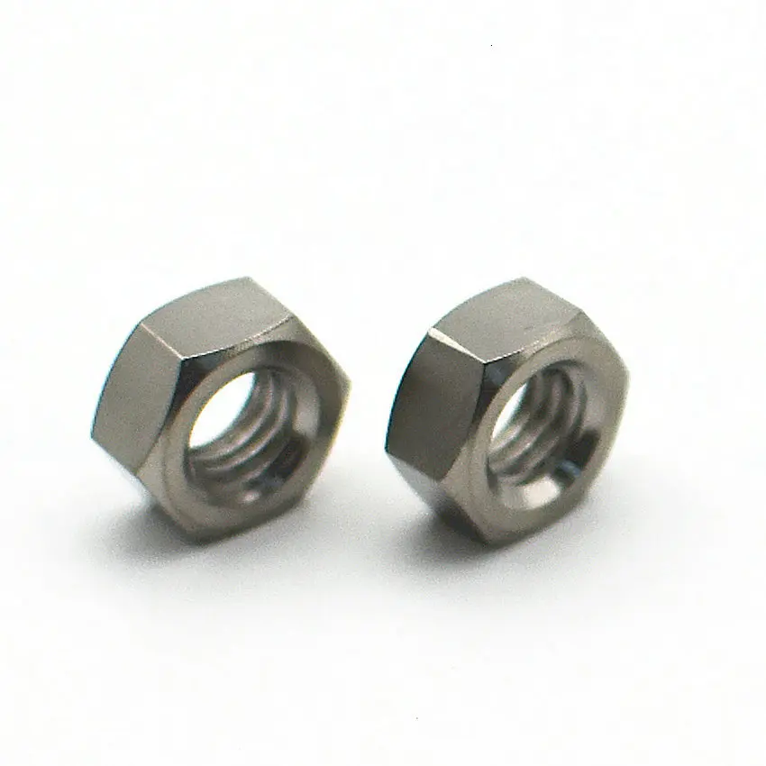 M5 Titanium nuts Flange nuts titanium color (2)